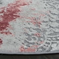 thumbnail image 3 of SAFAVIEH Meadow Derbhile Medallion Area Rug, Light Grey/Pink, 6'7" x 6'7" Round, 3 of 8