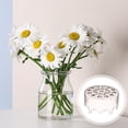 thumbnail image 4 of TNOBHG Flower Vase Grid 1/2pcs Silicone Flower Arrangement Holder Reusable Diy Vase Bouquet Spiral Ikebana Stem Holder Floral Arranger Grid Plant Fixation, 4 of 8