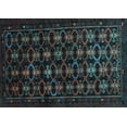 thumbnail image 1 of Ahgly Company Indoor Rectangle Persian Light Blue Traditional Area Rugs, 5' x 8', 1 of 4