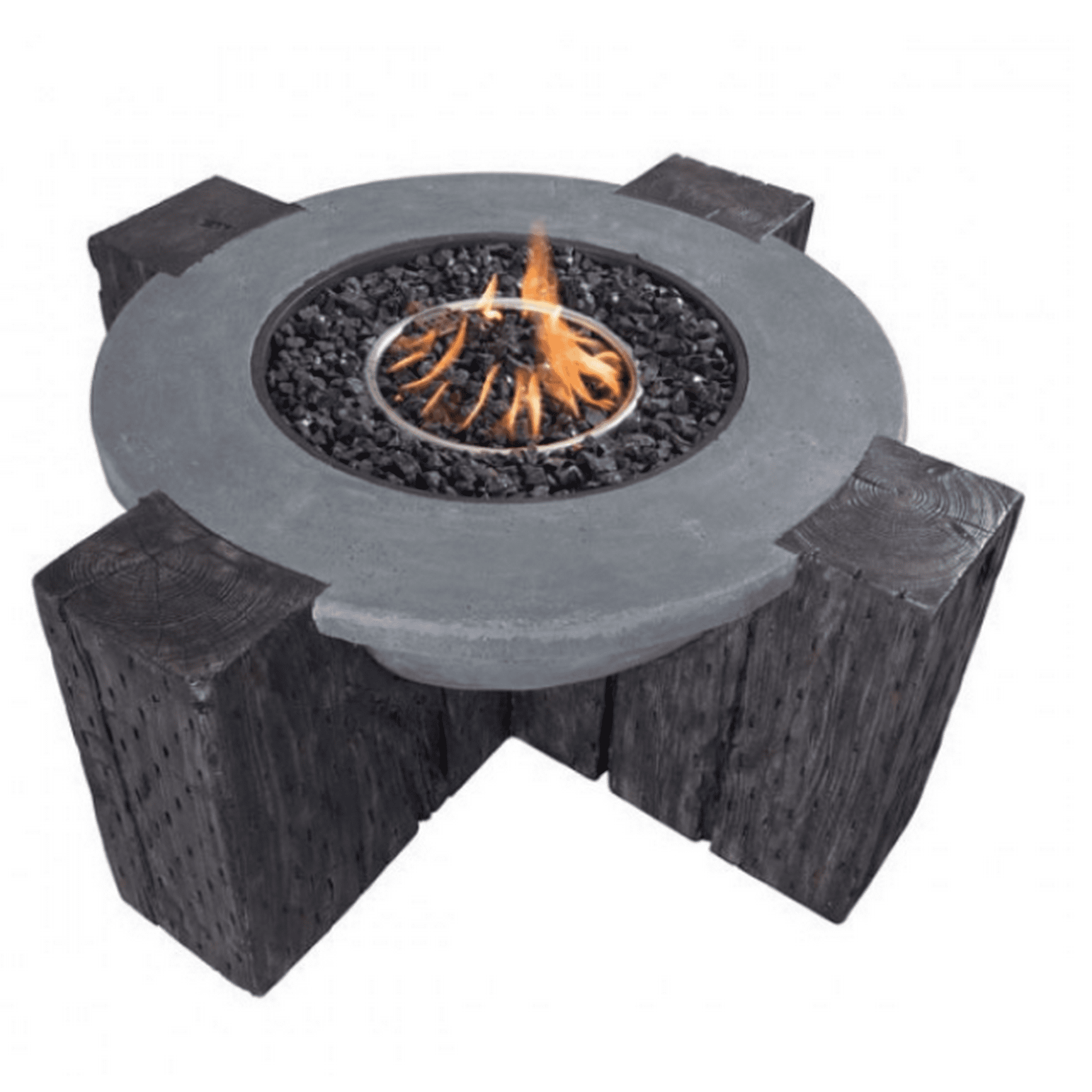 Artefac Propane Fire Pit Gray Walmart Canada