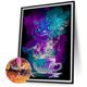 thumbnail image 5 of Pintura de diamante 5D DIY Wdftyju Taladro redondo completo Gato de Cheshire Decoración del hogar, 5 of 9