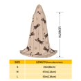 thumbnail image 2 of Honeii Leopard Print Print Poncho Cape, Cloak Coat, Snuggly Hooded Wearable Blanket, Hooded Cape For Teenagers,Halloween Costumes-Small, 2 of 7