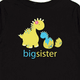 thumbnail image 4 of Inktastic Big Dinosaur Sister Girls Long Sleeve Toddler T-Shirt, 4 of 5