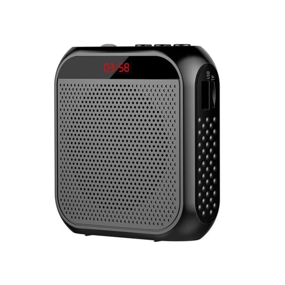 8W 2200mAh Voice Amplifier Multifunctional Portable Personal Voice Speaker With Microphone Display For Teachers Speech ,High Sound