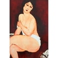 thumbnail image 2 of Beautiful Woman Poster Print by  Amedeo Modigliani  (12 x 18), 2 of 2