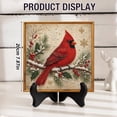 thumbnail image 3 of Pearl Diamond Art Christmas Ornaments,Diy Christmas Pearl Diamond Painting Art Kit With Frame,Fall Pearl Diamond Art Kits For Adults,Christmas 3d Pearl Diamond Art Kit,Relaxing Holiday Hobby, 3 of 7