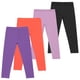 thumbnail image 4 of Odeerbi 3-12 Años Niñas 4 Pcs Leggings Mallas Elásticas Lycra Pantalones de Cómodo Suavidad Transpirable Pantimedias, 4 of 9