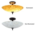 thumbnail image 2 of RADIANCE Goods Mosaic 2 Light Semi-Flush Ceiling Fixture 16" Shade, 2 of 6
