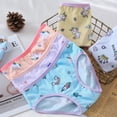 thumbnail image 2 of 6 pieces The four seasons Little Girls Soft Cotton Underwear Toddler Undies Kids panties, 2 of 7