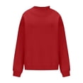 thumbnail image 2 of Women's Oversized Sweatshirt Casual Long Sleeve Drop Shoulder Top, 2 of 7