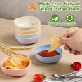 thumbnail image 4 of Hlukana Juego de 6 cuencos para salsas de paja de trigo de 130 ml, 4 of 7