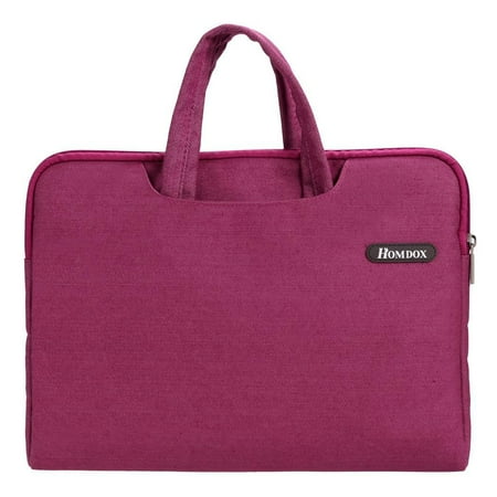 Dowel Laptop Briefcase - Denim Fabric Laptop Sleeve Briefcase Bag Cover for Notebook Computer for MacBook Pro HITC