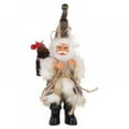thumbnail image 3 of 2PCS Standing Santa Claus Christmas Figurine Figure Decoration, 3 of 5