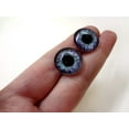 thumbnail image 6 of Purple and Teal Clockface Steampunk Glass Eyes, 6 of 10