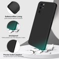 thumbnail image 2 of shiyou-Case Compatible with Huawei P30 Pro, Silky-Soft Touch Full-Body Protective Phone Silicone Case, Shockproof Cover with Microfiber Lining, Black, 2 of 4