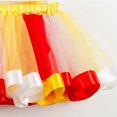 thumbnail image 5 of BAYAIXZ Tutu Skirt Kids Girls Ballet Skirts Costume Party Rainbow Tulle Dance Skirt Purple Tutu A Tutu Fourth Of July Tutu for Girls (Yellow,S), 5 of 5