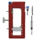 thumbnail image 3 of Bisagra de puertas Bisagra Mortiser Versátil Plantilla de enrutador del kit de instalación para el accesorio de muebles de carpintería práctico Rojo, 3 of 8