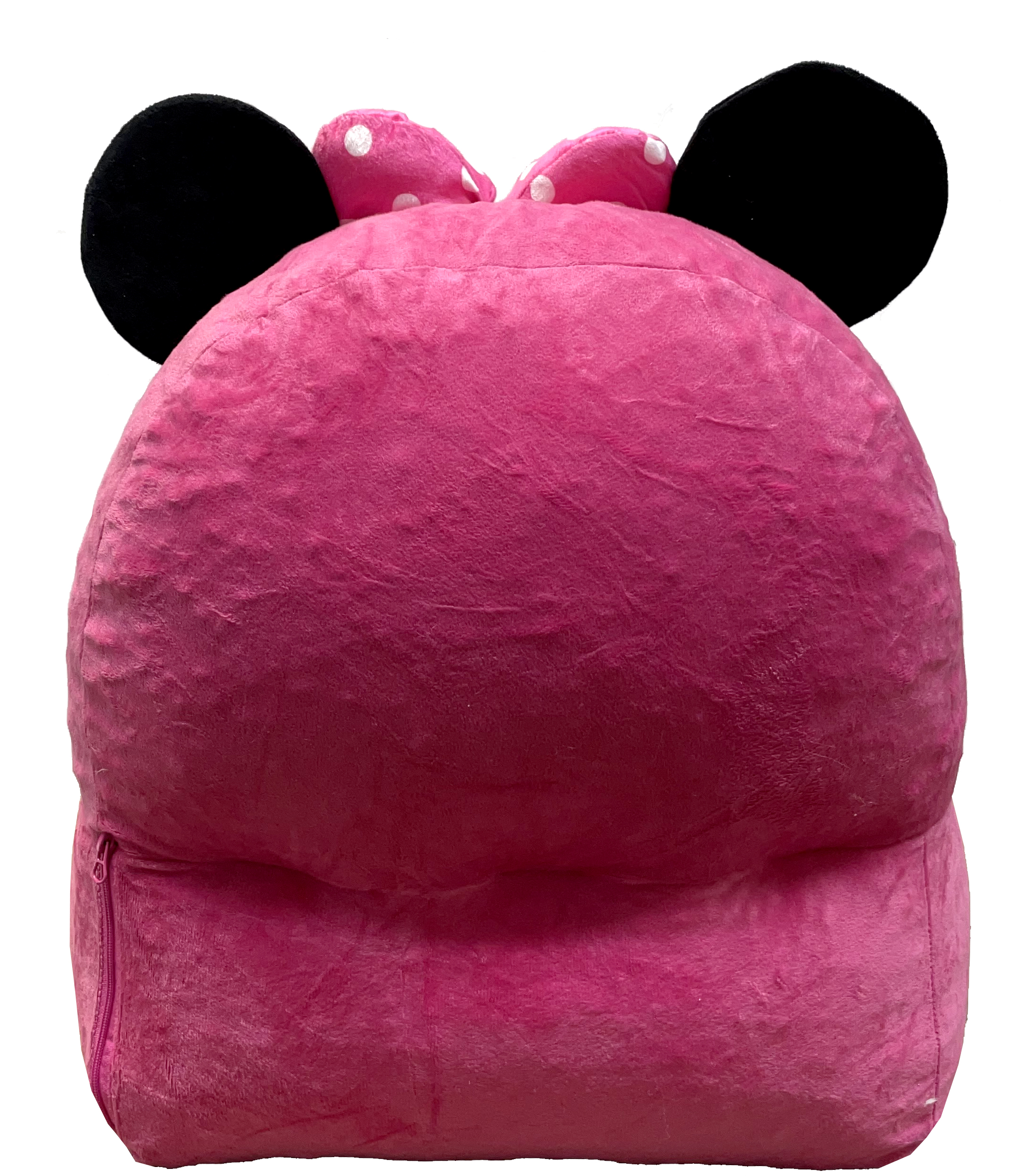 Disney Minnie Mouse Kids Figural Bean Bag Chair, Multicolor photo 6