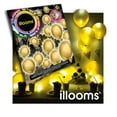 thumbnail image 1 of illooms Light Up LED Gold Balloons 15PK UPC; 843699103887, 1 of 9