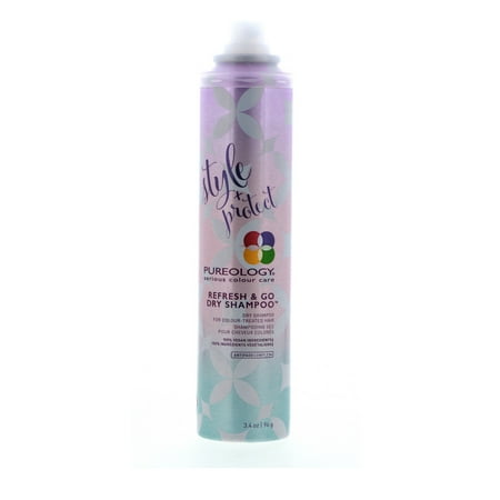 Refresh and Go Dry Shampoo by Pureology for Unisex - 3.4 oz Dry Shampoo