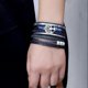 thumbnail image 5 of Multiple Layer Leather Strands Pearl Bracelet Stylish Charm Rope Bracelets Couples Present, 5 of 5