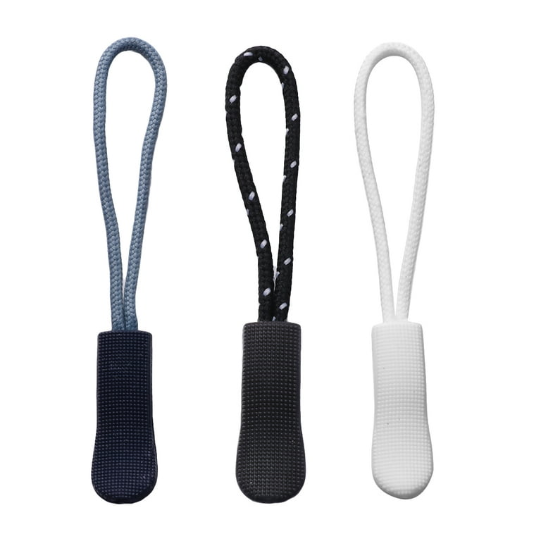 AVIRGO Party Favors Soft Zipper Pulls Zipper Tab Zipper Tags Pulls Zipper Extension Zip Fixer for Backpacks, Jackets, Luggage, Purses, Handbags Set