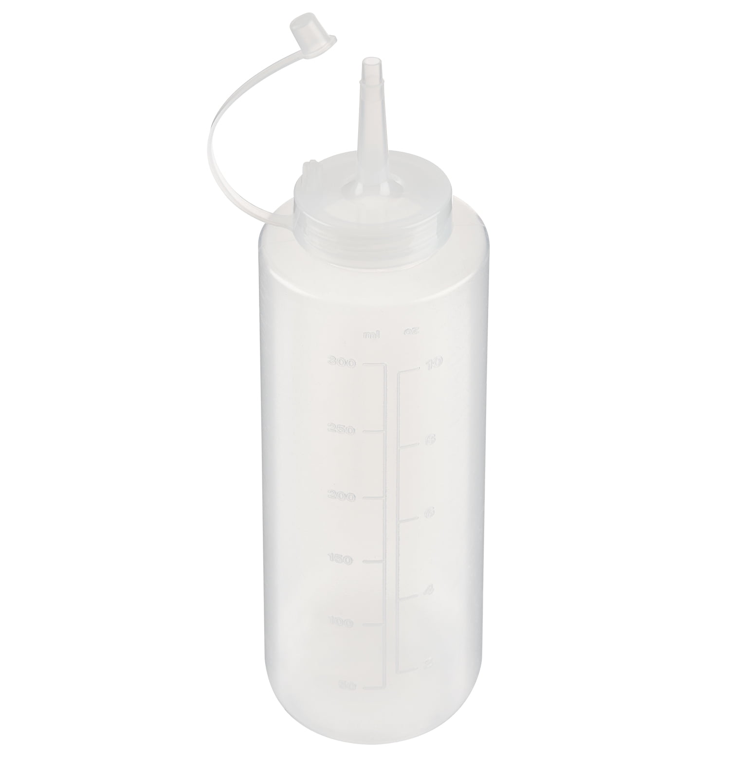 (8 pack) Mainstays Plastic 10-Ounce Condiment Squeeze Bottle, Opaque