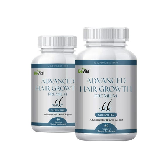 (2 Pack) BeVital - BeVital Advanced Hair Growth Capsules