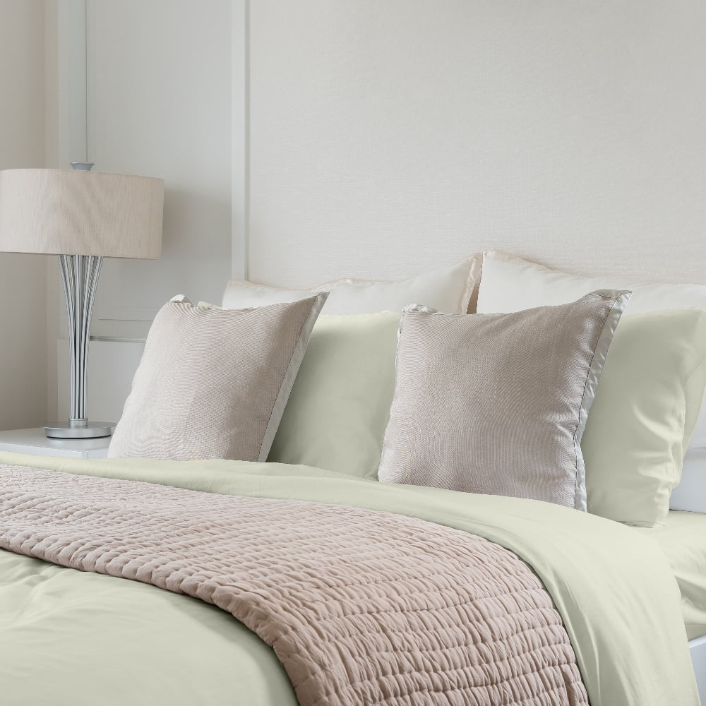 Yougu 4-Piece Sheet Set Oeko-TEX Certified,Viscose Derived from Bamboo,Queen sise,Cream