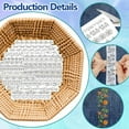 thumbnail image 3 of KEINXS 4 Sheets 16Pcs Wedding Dress Water Soluble Hand Sewing Stabilizers for Fabric 11.6x8.2 Inch Embroidery Stitch Practice Embroidery Patterns Transfers for Embroidery Beginners Lovers, 3 of 7
