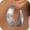 Silver, variant on Hoop Earrings for Women Wide Hoop Earrings Large Big Flat Huggie Hoops Earrings Trendy Chunky Hoops Earrings Statement Earrings Jewelry for Women
