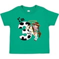 thumbnail image 3 of Inktastic I'm Three-cowgirl Riding Horse Birthday Girls Toddler T-Shirt, 3 of 5