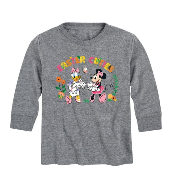 Mickey & Friends - Easter Cuties - Youth Long Sleeve Graphic T-Shirt