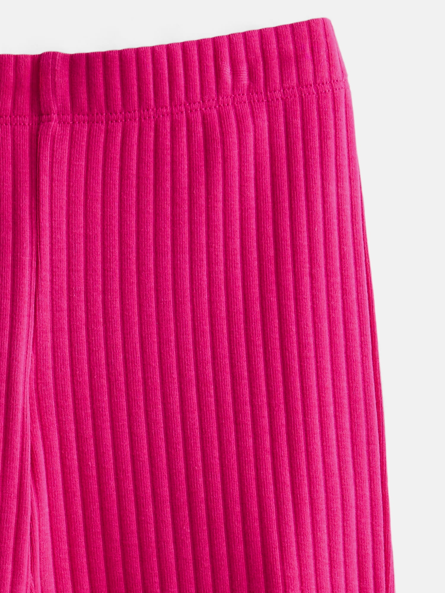Wonder Nation Girls' Ribbed Flare Pants, Sizes 4-18