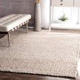 thumbnail image 1 of nuLOOM 200ON01B-305 Hand Woven Hailey Jute Area Rug, 3` x 5`, 1 of 2