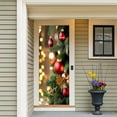 thumbnail image 4 of Cubierta decorativa para puerta con muñeco de nieve navideño Tapiz decorativo Cortina para puerta de fiesta navideña Tapiz Cubierta para puerta Decoración para fiesta navideña, 4 of 7