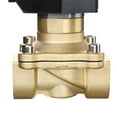 thumbnail image 5 of U.S. Solid Electric Solenoid Valve Semi-direct Lift VITON Seal Normally Open AC 110V Brass 1 inch, 5 of 6