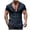 Navy, variant on Men's Slim Fit Vertical Striped Short Sleeve Shirt Summer Casual Fashion Lapel Top Comfortable Breathable Lightweight Men's Tops T-Shirt Casual Crew Neck Loose
