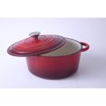 thumbnail image 2 of General Store Addlestone Red 5 Qt Enameled Cast Iron Dutch Oven w/Lid, 2 of 2