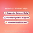 thumbnail image 6 of OLLY Probiotic + Prebiotic Gummy, Adult Digestive + Gut Health Supplement, 60 Ct, 6 of 15