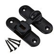 thumbnail image 3 of Stainless Steel 90 Degree Latch- Safety Right Angle Sliding Door Lock M2F3, 3 of 8