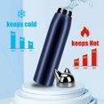 thumbnail image 2 of Cute Cat Water Bottle, Stainless Steel Insulated Water Bottles Vacuum Travel Coffee Mug for Kids Girls Women Leak-proof Cat Insulated Water Bottle, 320 ml/10.8 oz, 2 of 14