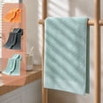thumbnail image 7 of Hand Towels for Bedroom,13.7x29.5 Inch Striped Weave Bath Towels | Soft Absorbent Quick-Dry Cleaning Towels for Gym & Outdoor Running | Summer Kitchen Cleaning Towels,Orange, 7 of 7