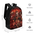 thumbnail image 2 of Bray Wyatt Backpack, 17-Inch Laptop Backpack, High Capacity Backpack For College Travel, Lightweight Daybackpack, 2 of 8