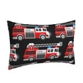 thumbnail image 2 of Daiia Fire and Rescue Truck Bedding Waterproof Pillow Protector Zippered Queen – Bed Bug Proof Pillow Encasement-16"x24", 2 of 9