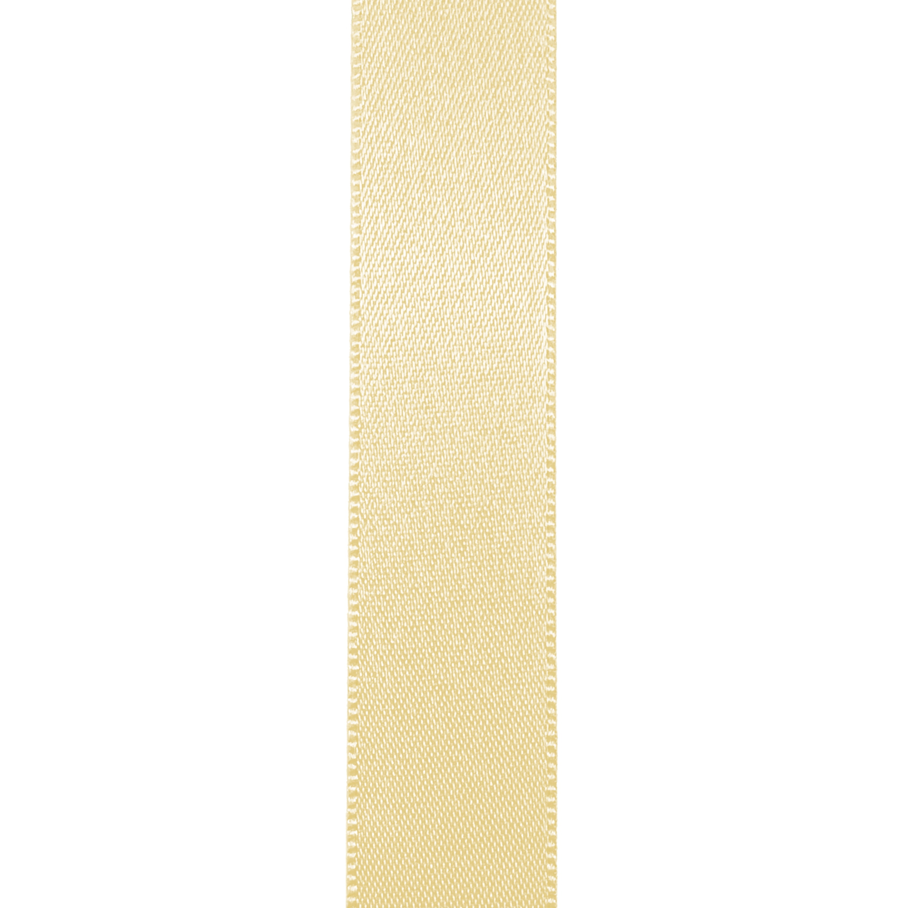 Ivory Single Face Satin Ribbon, 5/8" x 100 Yards by Gwen Studios