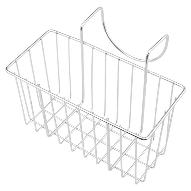Advancent Escurridor de líquidos colgante para lavavajillas de acero inoxidable, cesta, soporte de esponja de cocina, organizador, accesorios de Organizadores de utensilios de cocina