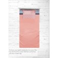 thumbnail image 2 of Bacati - Olivia Tribal 3-Piece 100% Cotton Percale Toddler Sheet Set, Coral/Navy, 2 of 6