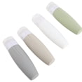 thumbnail image 1 of Botellas de Viaje de Silicona para Artículos de Tocador, 4 Unidades de Contenedores de Viaje para Artículos de Tocador, Botella dispensadora vacía, contenedor de de de de, 1 of 7