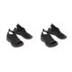 thumbnail image 1 of Jumpingount Zapatos de mujer ligeros y duraderos, elegantes sandalias de verano para salidas informales, sandalias de cuña informales de diario, negro treinta y cinco 2Conjunto, 1 of 6